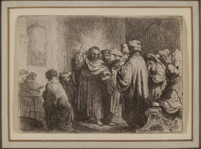 Il tributo da Rembrandt van Rijn