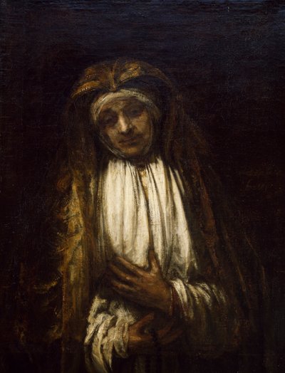 La Vergine Addolorata da Rembrandt Harmensz. van Rijn
