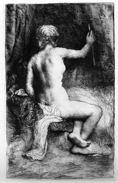 La Donna con la Freccia da Rembrandt van Rijn