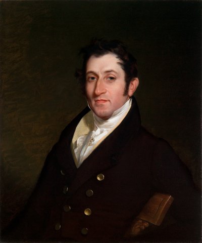 Colonnello Mendes Cohen, 1838 circa (olio su tela) da Rembrandt Peale