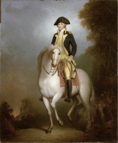 Ritratto equestre di George Washington da Rembrandt Peale