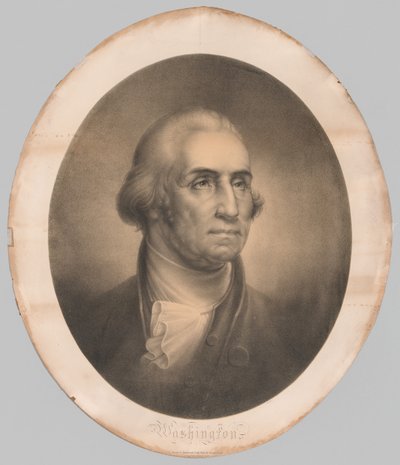 Testa di George Washington da Rembrandt Peale