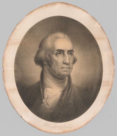 Testa di George Washington, 1856 da Rembrandt Peale
