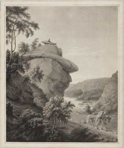La roccia di Jefferson da Rembrandt Peale