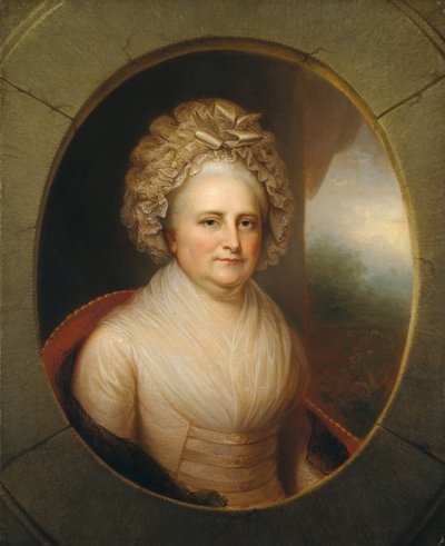Martha Washington da Rembrandt Peale