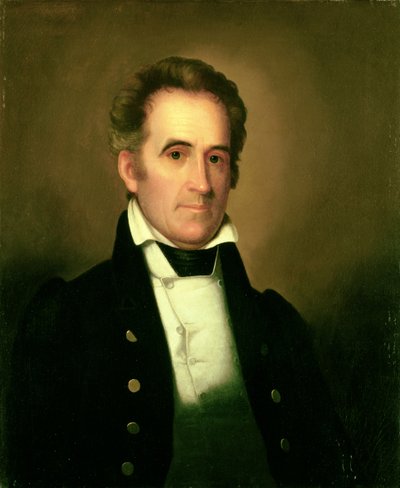 Ritratto di Richard Mentor Johnson da Rembrandt Peale