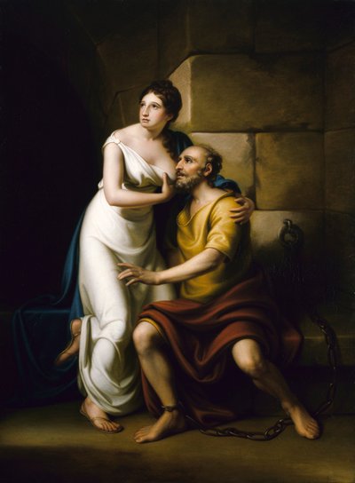 La figlia romana da Rembrandt Peale