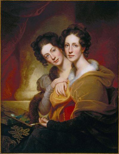 Le sorelle (Eleanor e Rosalba Peale) da Rembrandt Peale