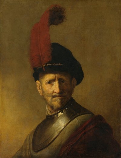 Ritratto di un uomo, forse il padre di Rembrandt, Harmen Gerritsz van Rijn da Rembrandt van Rijn (copy after)