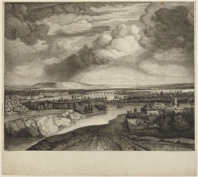 "---- Orage" da Rembrandt da Rembrandt van Rijn