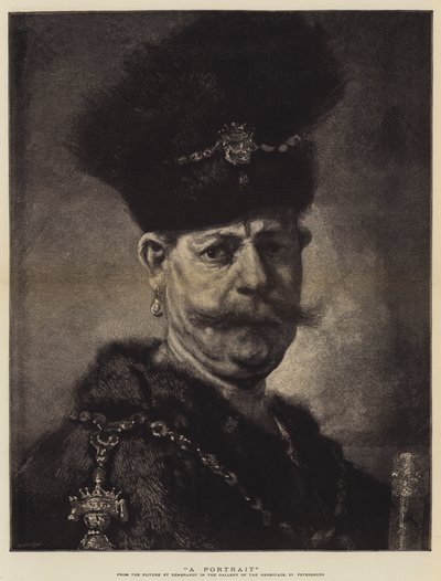 Un ritratto da Rembrandt van Rijn