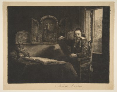 Abraham Francen, farmacista da Rembrandt van Rijn