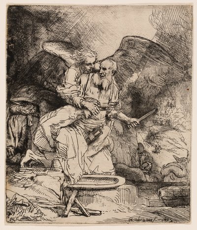 Il sacrificio di Abramo da Rembrandt van Rijn