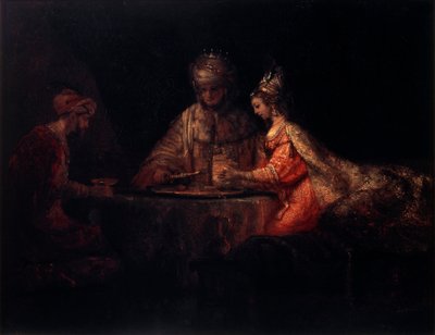 Assuero, Aman ed Ester, 1660 da Rembrandt van Rijn