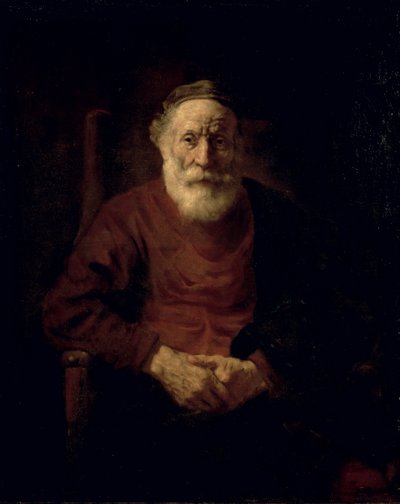 Un vecchio in rosso da Rembrandt van Rijn