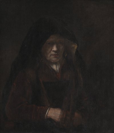 Una vecchia donna da Rembrandt van Rijn