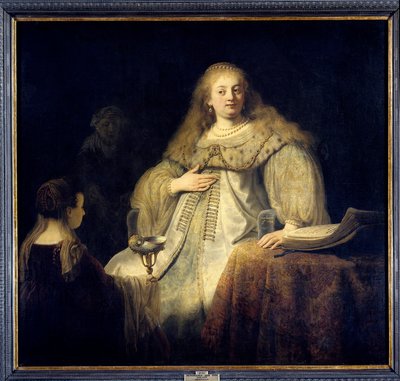 Artemisia. Artemisia I, regina della città di Alicarnasso nel IV secolo a.C. da Rembrandt van Rijn