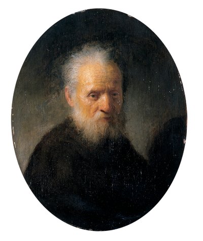Vecchio barbuto da Rembrandt van Rijn