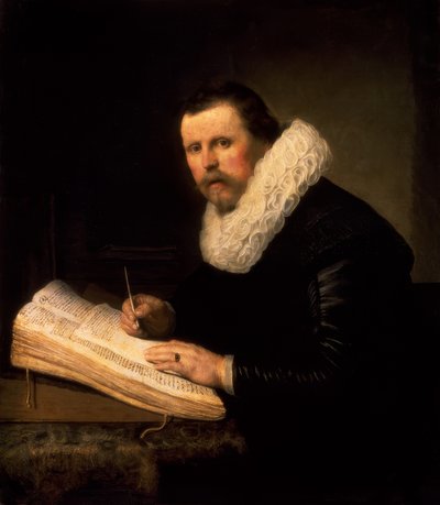 Ritratto di uno studioso da Rembrandt van Rijn