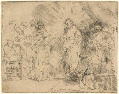 Cristo che Appare agli Apostoli da Rembrandt van Rijn