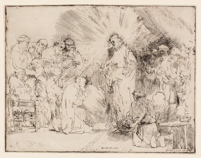 Cristo appare agli apostoli da Rembrandt van Rijn