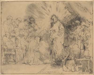 Cristo appare agli apostoli da Rembrandt van Rijn