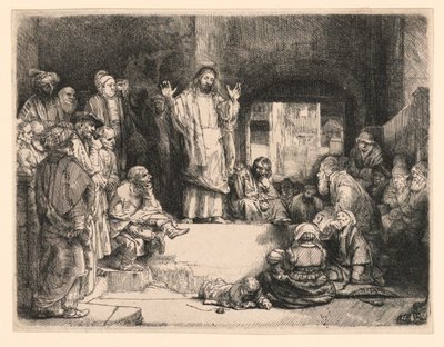 Cristo che predica (