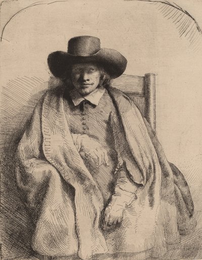 Clement de Jonghe (1651) da Rembrandt van Rijn