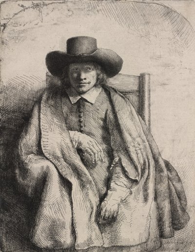 Clement de Jonghe, 1651 da Rembrandt van Rijn