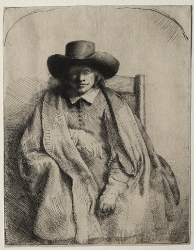 Clement de Jonghe, venditore di stampe da Rembrandt van Rijn