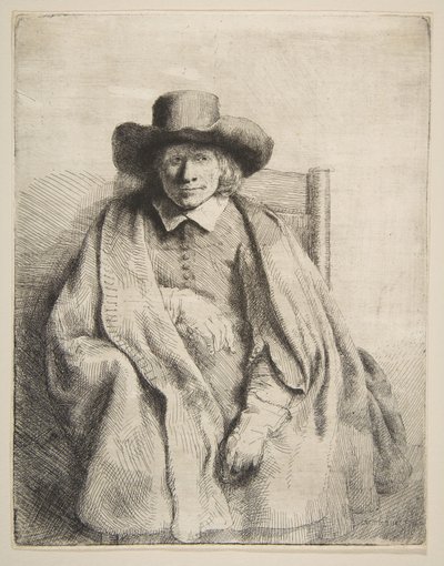 Clement de Jonghe, venditore di stampe da Rembrandt van Rijn