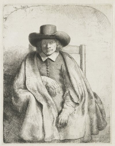 Clement de Jonghe, venditore di stampe da Rembrandt van Rijn