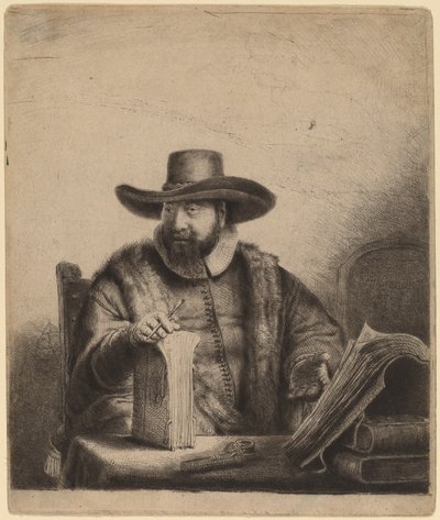 Cornelis Claesz Anslo da Rembrandt van Rijn