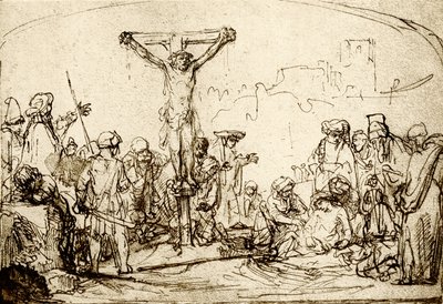 Crocifissione da Rembrandt van Rijn