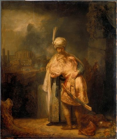 Davide si congeda da Gionata da Rembrandt van Rijn