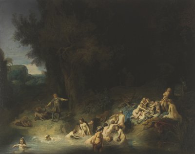 Diana con Atteone e Callisto da Rembrandt van Rijn