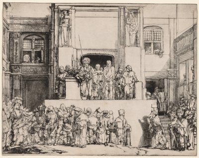 Ecce Homo. Cristo presentato al popolo da Rembrandt van Rijn