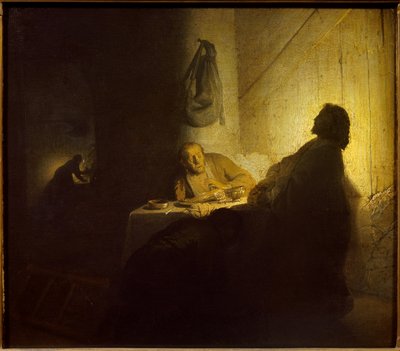 Pellegrini di Emmaus da Rembrandt van Rijn