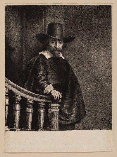 Ephraim Bonus, Medico Ebreo da Rembrandt van Rijn