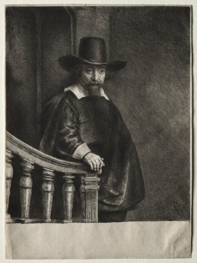 Ephraim Bonus, Medico Ebreo da Rembrandt van Rijn