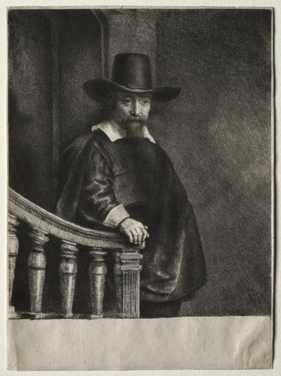 Ephraim Bonus, medico ebreo da Rembrandt van Rijn