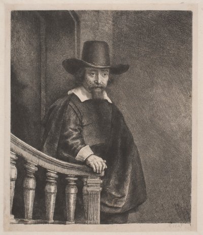 Ephraim Bonus, medico ebreo da Rembrandt van Rijn