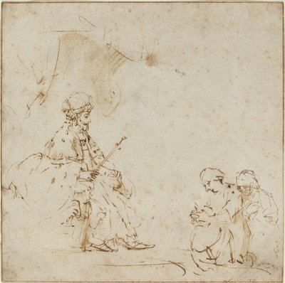 Ester davanti ad Assuero da Rembrandt van Rijn