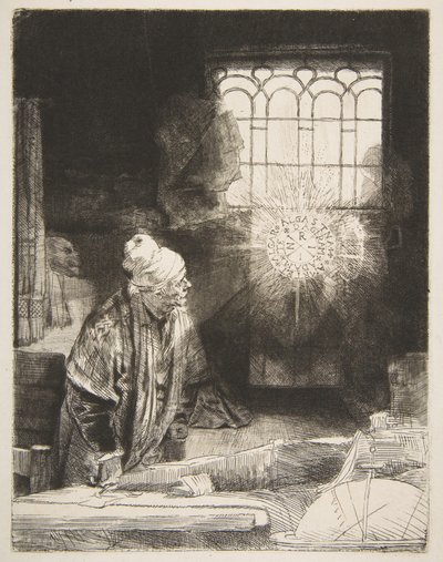 Faust, ca. 1652 da Rembrandt van Rijn