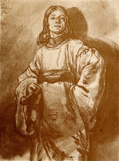 Studio di figura da Rembrandt van Rijn