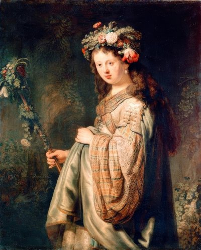 Flora da Rembrandt van Rijn