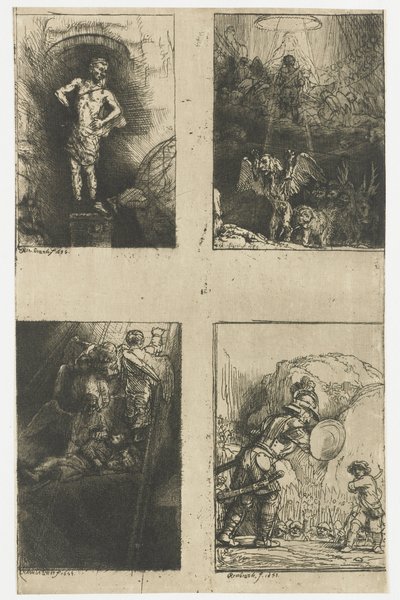 Quattro illustrazioni per 