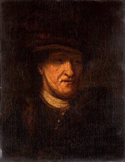 Testa di un uomo, c.1825 da Rembrandt van Rijn