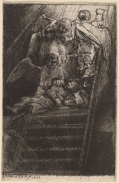 La Scala di Giacobbe da Rembrandt van Rijn