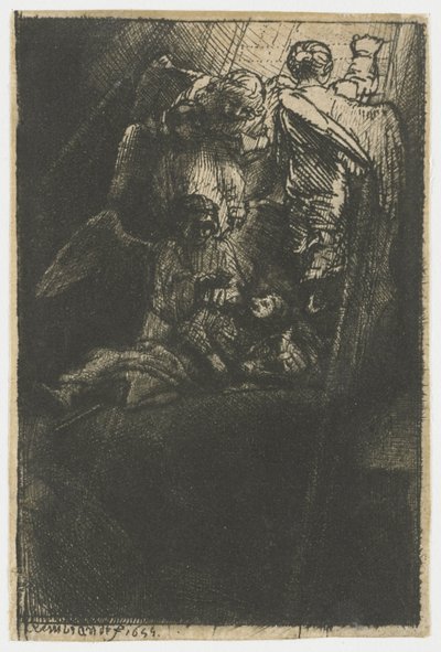 La scala di Giacobbe da Rembrandt van Rijn